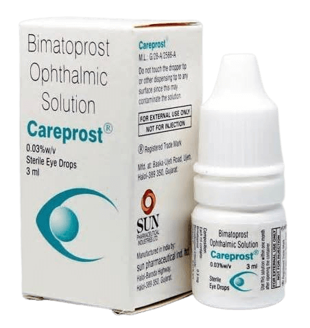 Careprost Bimatoprost 3ml Eyelash Growth Solution